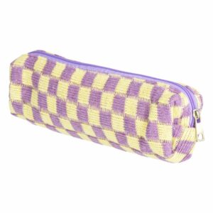 Cartuchera Checkers NINGBO KINGYA Amarillo