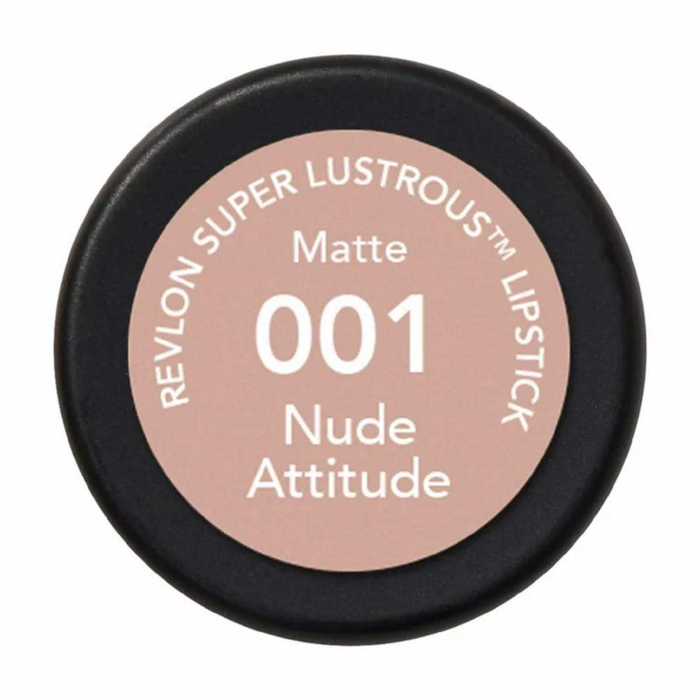 Labial En Barra Matte Nude Attitude 001 REVLON 4,2 G - Imagen 2