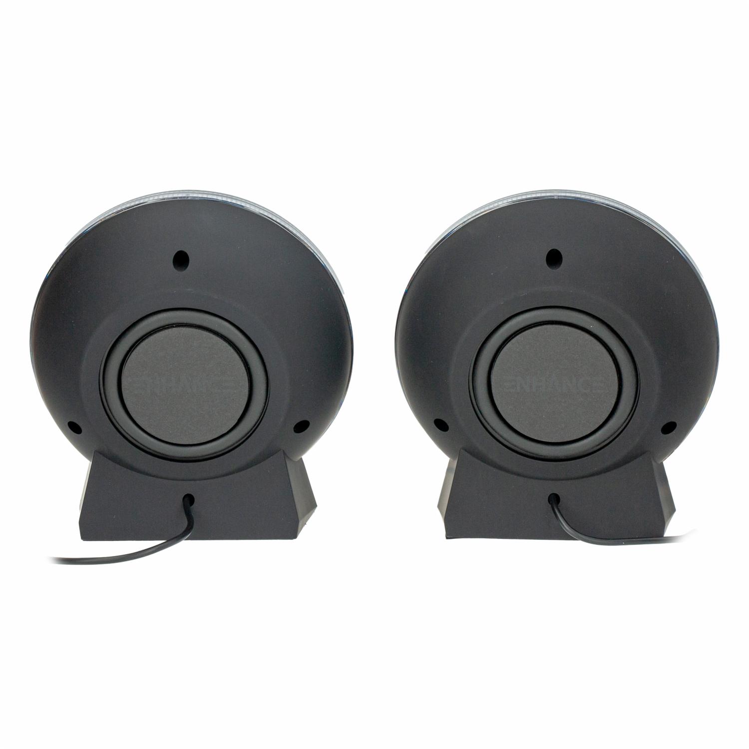 Parlante Estéreo USB X2 ENHANCE 10 W - Imagen 2