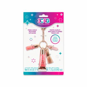 Set De Belleza Brillo De Labios 3C4G Incluye Llavero