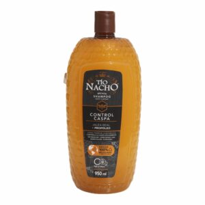 Shampoo Anti-Caída Control Caspa Jalea Real Y Propóleo TÍO NACHO 950 Ml