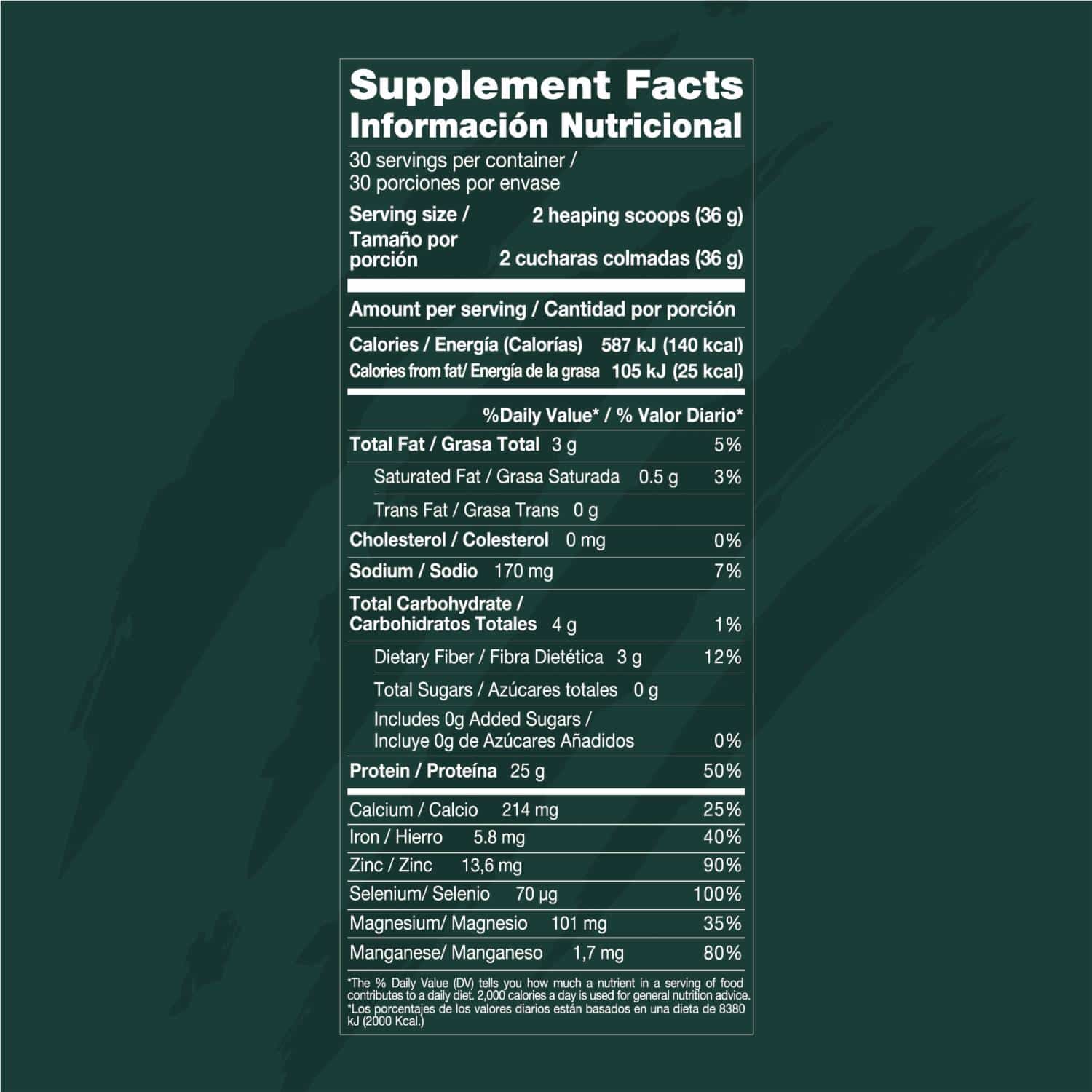 Proteína En Polvo Espresso Coffee TRIBU NUTRITION 1000 G - Imagen 2