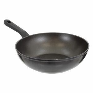 Wok De Inducción Negro BUGATTI 28 Cm