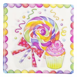 Servilleta Feliz Cumpleaños IMPORTADORA CUMPLEAÑOS X20 Unidades