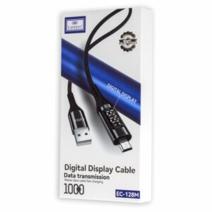 Cable De Carga Rápida Y Datos Con Indicador Digital Ec-128 EARLDOM 1 M