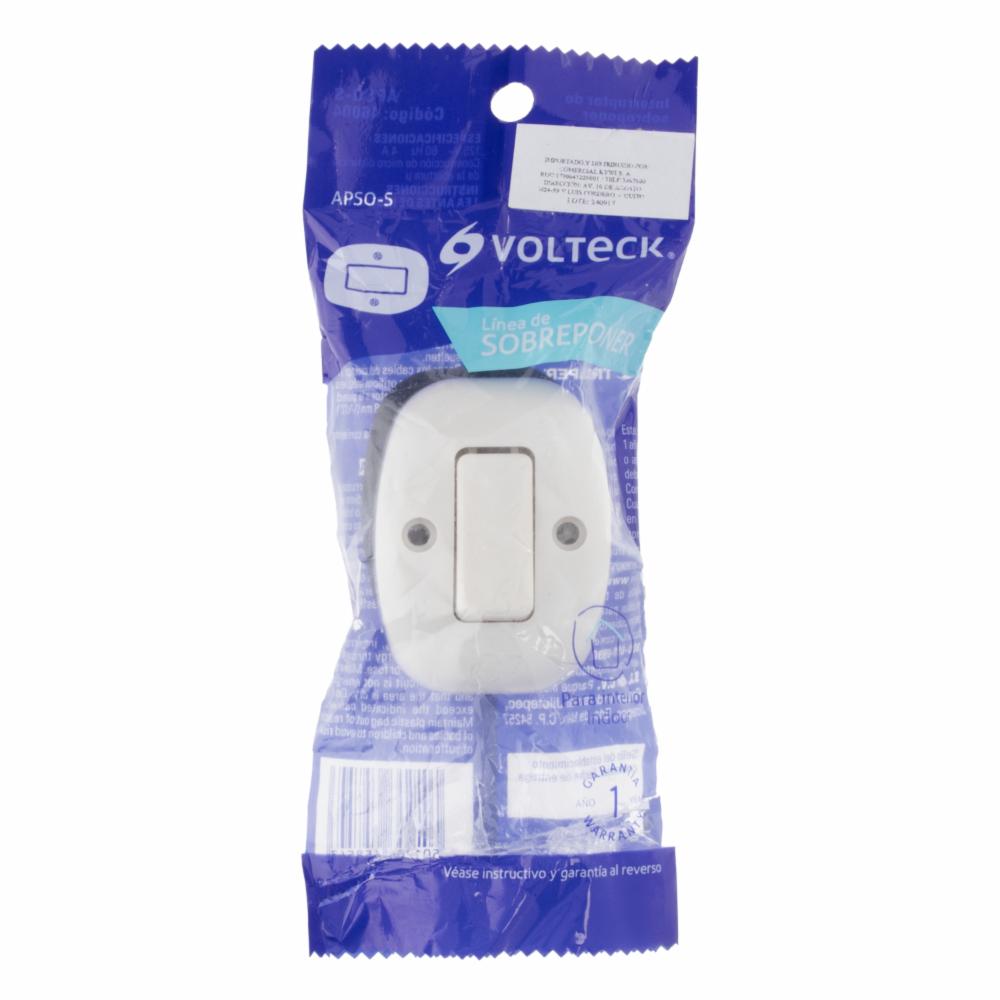 Interruptor Para Sobreponer Beige PRETUL Unidad - Imagen 2