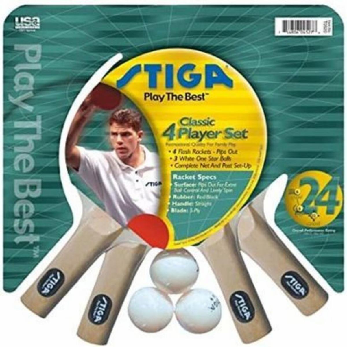 Set De Raqueta + Poste + Pelotas STIGA Set - Imagen 2