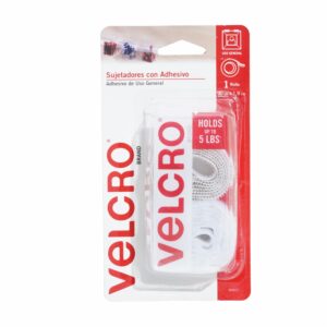 Cinta EnRollo 90X19Cm Blanco VELCRO Unidad