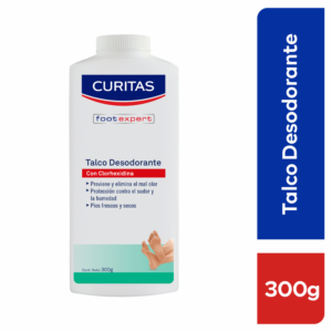 Talco Desodorante Para Pies CURITAS 300 G