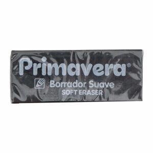 Borrador Suave Negro PRIMAVERA 4,5X4,5X0,7Cm