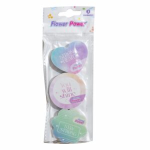 Borradores Surtidos FLOWER POWER X 3 Uds