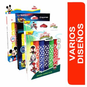 Crayones Lavables Personajes Disney Para Niño PRIMAVERA