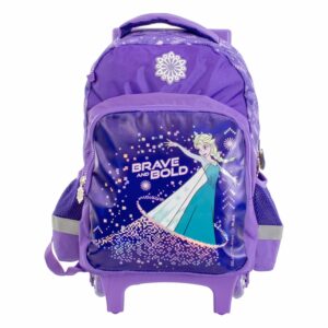 Mochila Escolar Trolley Para Niña Diseño Frozen 2 Elsa PRIMAVERA