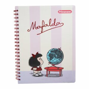 Cuaderno Argollado Cuadros Universitario PRIMAVERA 100 Hojas