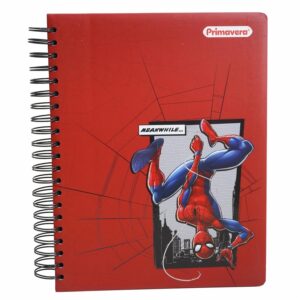 Cuaderno Argollado Cuadros Marvel PRIMAVERA 200 Hojas
