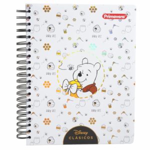 Cuaderno Argollado Cuadros Disney PRIMAVERA 200 Hojas