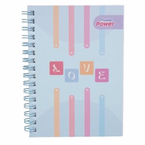 Cuaderno Argollado Cuadros Diseños Surtidos PRIMAVERA 80 Hojas