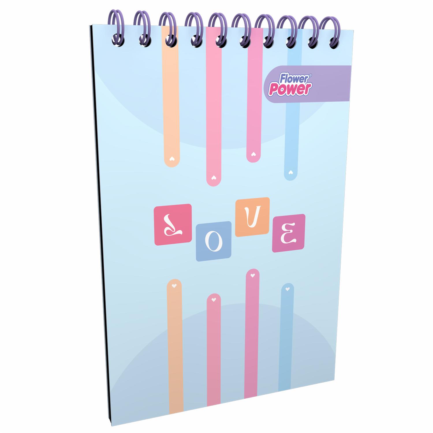 Cuaderno Vertical Diseños Surtidos PRIMAVERA 100 Hojas