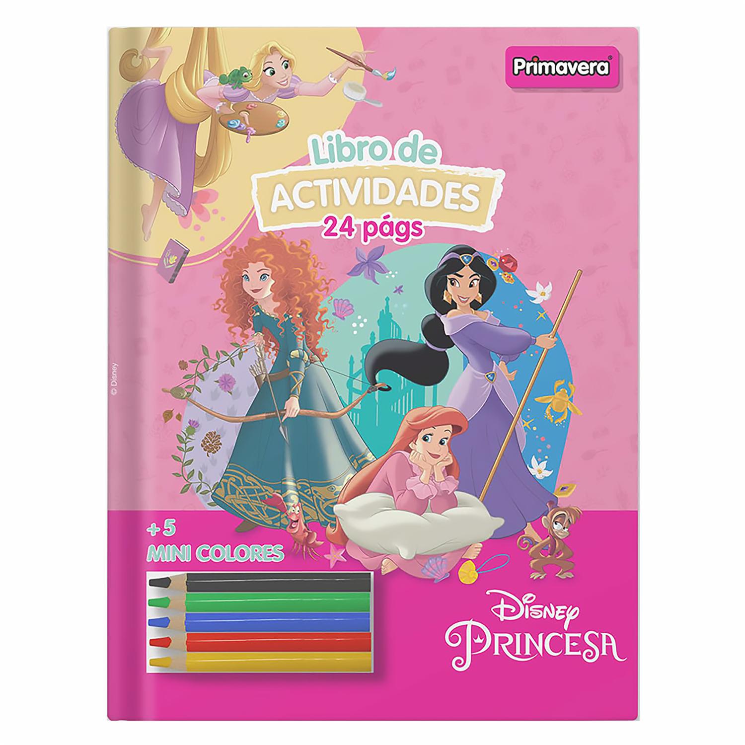 Set Libro Actividades Disney Nina PRIMAVERA 21,5X28X0,3Cm - Imagen 2
