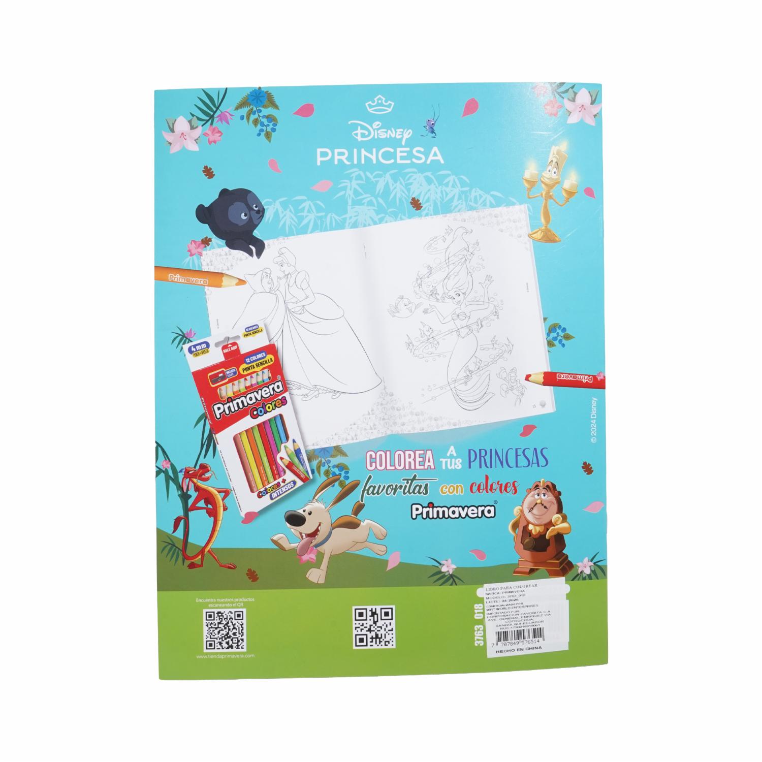 Libro De Actividades Disney Nina PRIMAVERA 16 Páginas