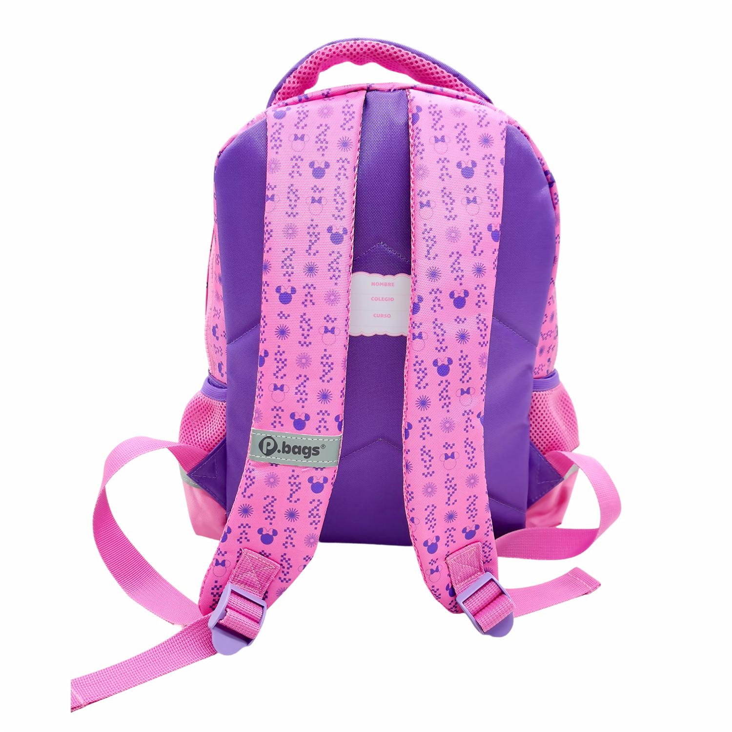 Mochila Escolar Para Niña Diseño Minnie PRIMAVERA - Imagen 3