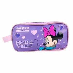 Cartuchera Niña Minnie 2 Bolsillos PRIMAVERA