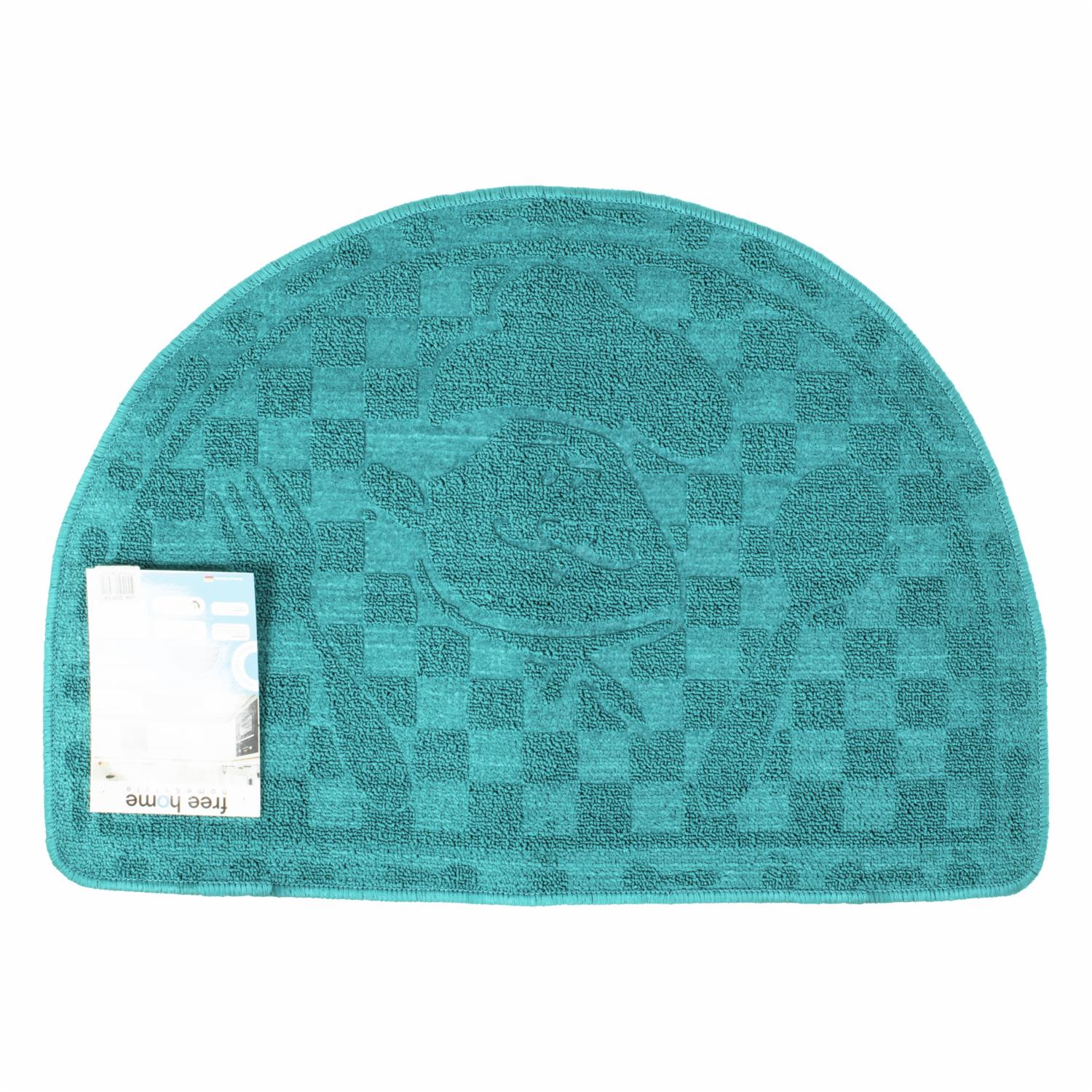 Alfombra Cocina Media Luna Agua Marina FREE HOME 70X48 CM - Imagen 2