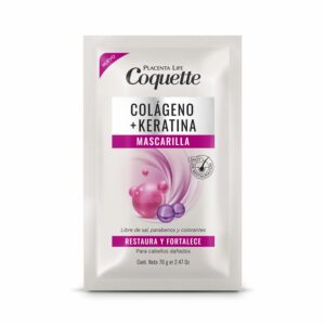 Tratamiento Capilar Colageno & Keratina COQUETTE 70 Gr
