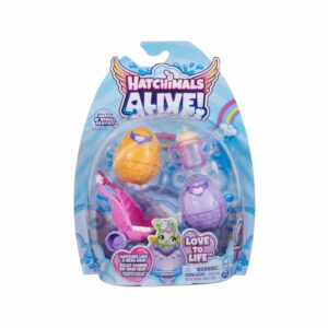 Set De Juego Con Coche HATCHIMALS Incluye 2 Huevos