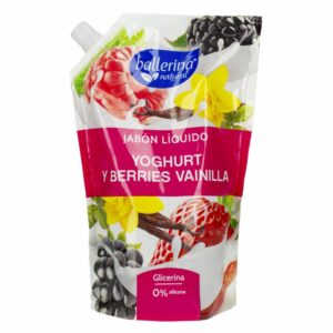 Jabón Líquido Para Manos Yogurt Y Berries Vainilla BALLERINA 750 Ml