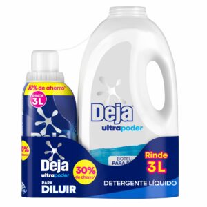 Detergente Liquido Para Diluir Floral Botella DEJA 500 Ml