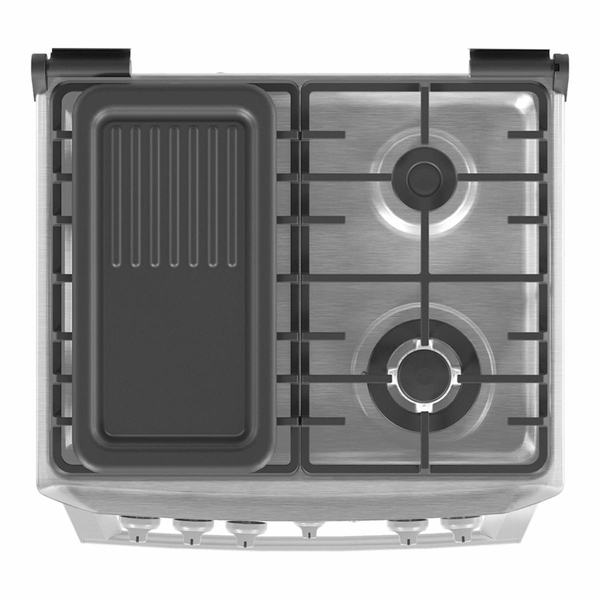 Cocina A Gas EM6095FX2 MABE 4 Quemadores