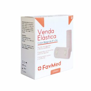 Venda Elástica 4"X 2 Metros FAVMED X 2 Uds