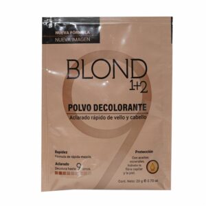 Polvo Decolorante 1+2 Nueva Fórmula BLOND 20 G