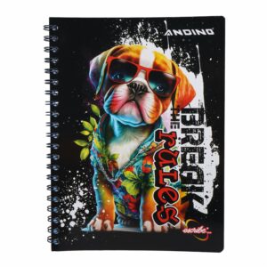 Cuaderno Universitario De Cuadros ANDINO 100 Hojas