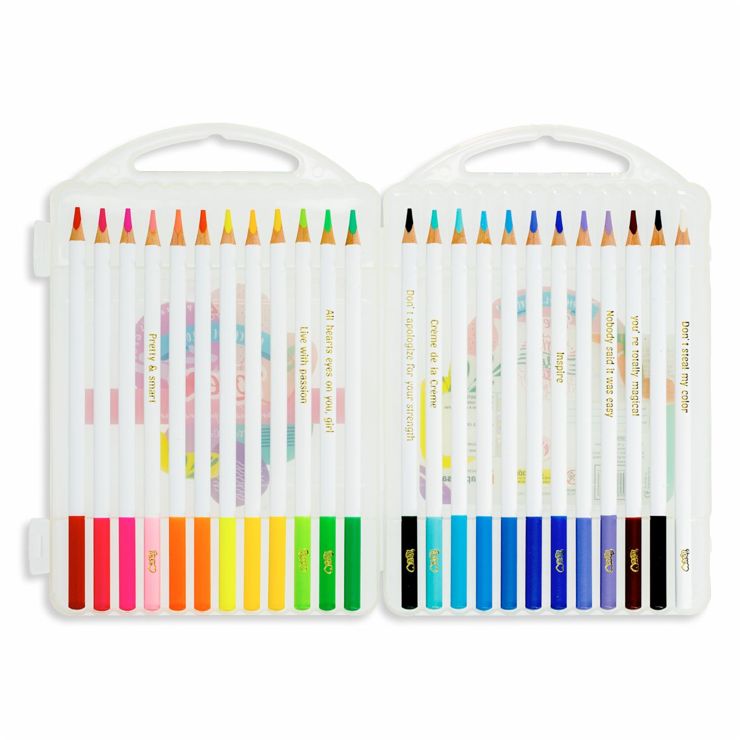 Lápices De Colores Lápices De Colores Love 24 ESTILO x24 Uds