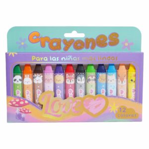 Crayón Love LOVE X 12 Unds