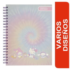 Cuaderno Universitario Cuadros Hello Kitty And ESTILO 100 Hojas