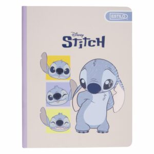Cuaderno Cosido 2 Líneas Stich DISNEY 100 Hojas