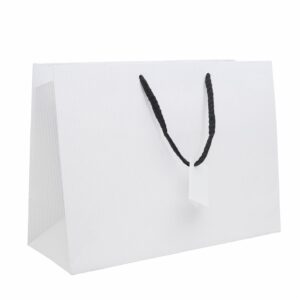 Funda De Regalo Blanca Con Diseño VALENTINA S.A. Grande