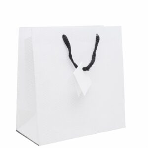 Funda De Regalo Blanca Con Líneas VALENTINA S.A. Mediano