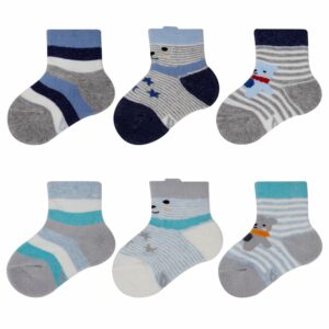 Medias Casual Cotton Bebé Niño MECRISGA