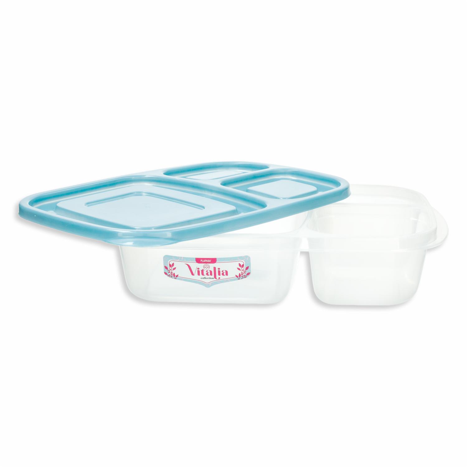 Porta lunch Con Tapa Capri Perlado Vitalia PLAPASA 1 Litros