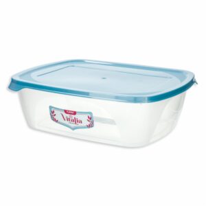 Repostero Foodkeeper Rectangular N3 Con Tapa Capri Perlado Vitalia PLAPASA 2.2 Litros