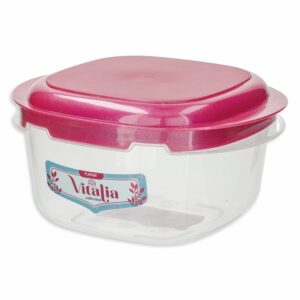 Repostero Lunchkeeper Con Tapa Burdeos Perlado Vitalia PLAPASA 0.5 Litros