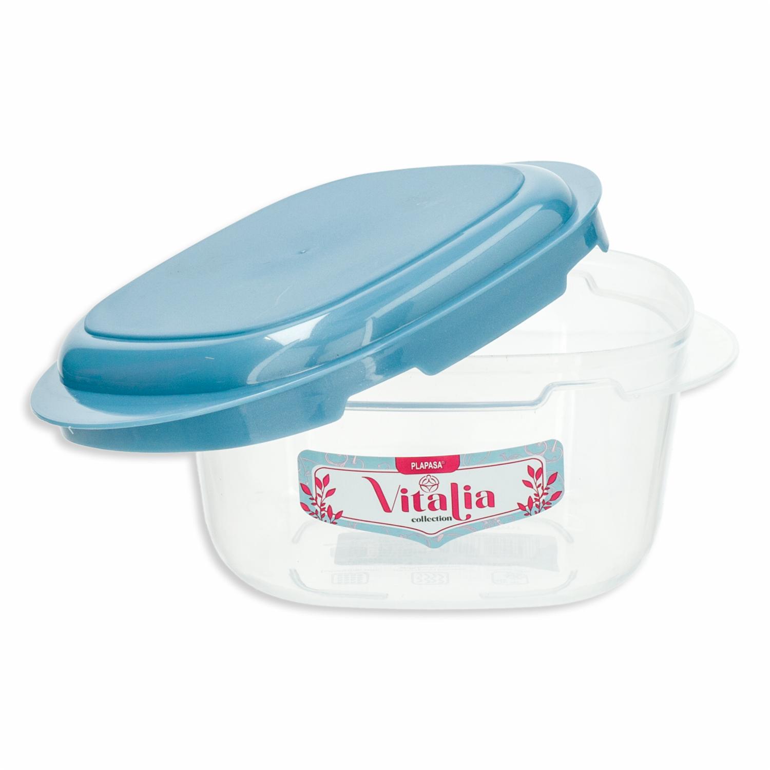 Repostero Lunchkeeper Con Tapa Capri Perlado Vitalia PLAPASA 0.5 Litros