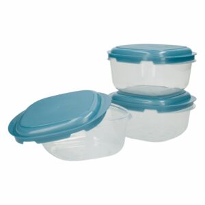 Set Reposteros Lunchkeeper Con Tapa Capri Perlado Vitalia PLAPASA 1 Litros
