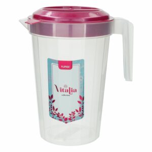 Jarra Plástico Palermo Con Tapa Burdeos Perlado Vitalia PLAPASA 3 Litros