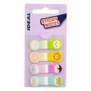 Banderitas Adhesivas Kawaii Surtidas 15x44mm IDEAL 80 Hojas