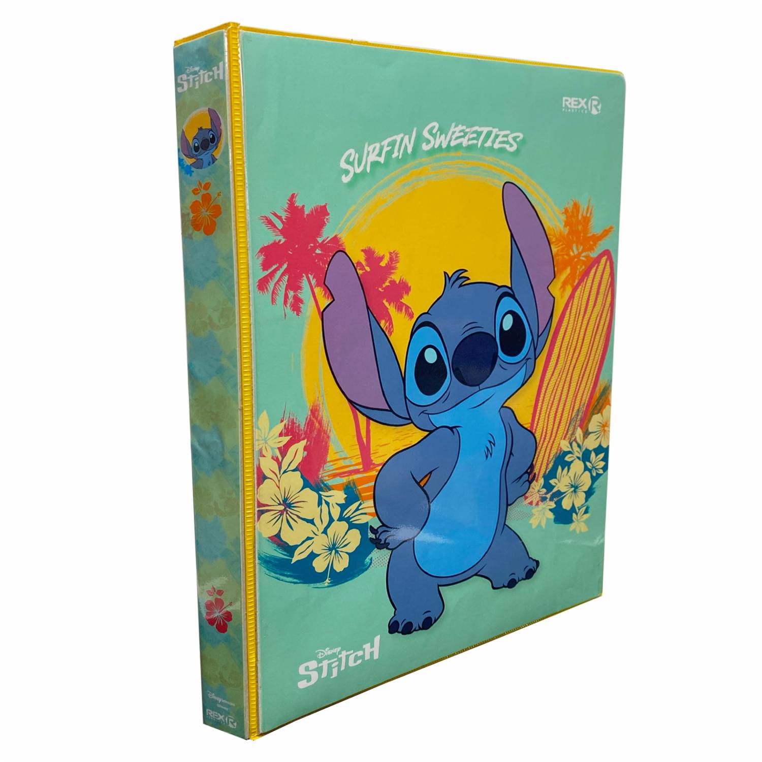 Carpeta 2 Argollas Stitch DISNEY Tipo Oficio - Imagen 3